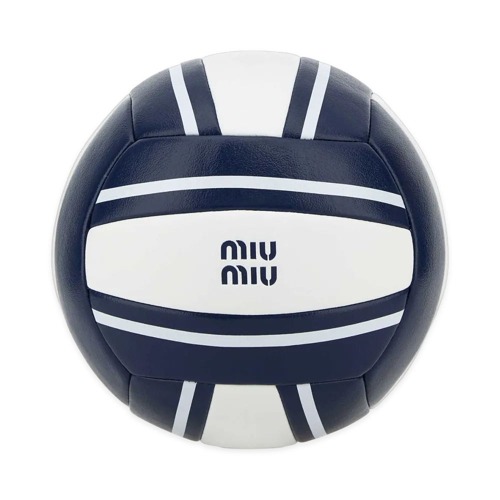 MIU MIU Women's Two-Tone Volleyball "Blue"