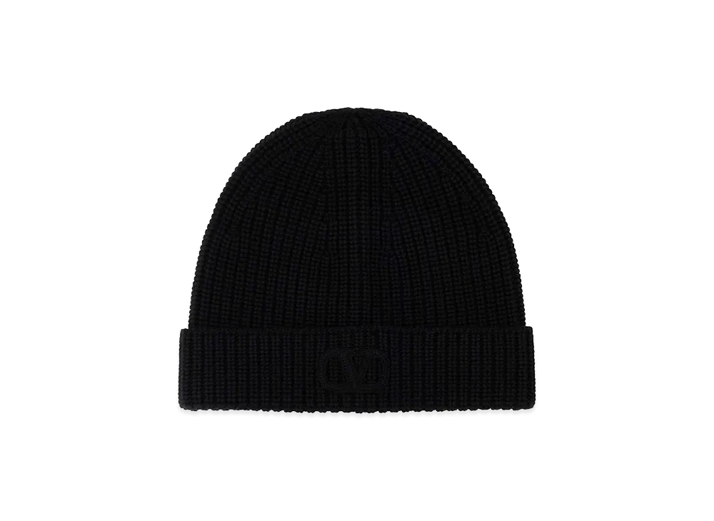 Valentino "V Logo Signature" Beanie "Black"
