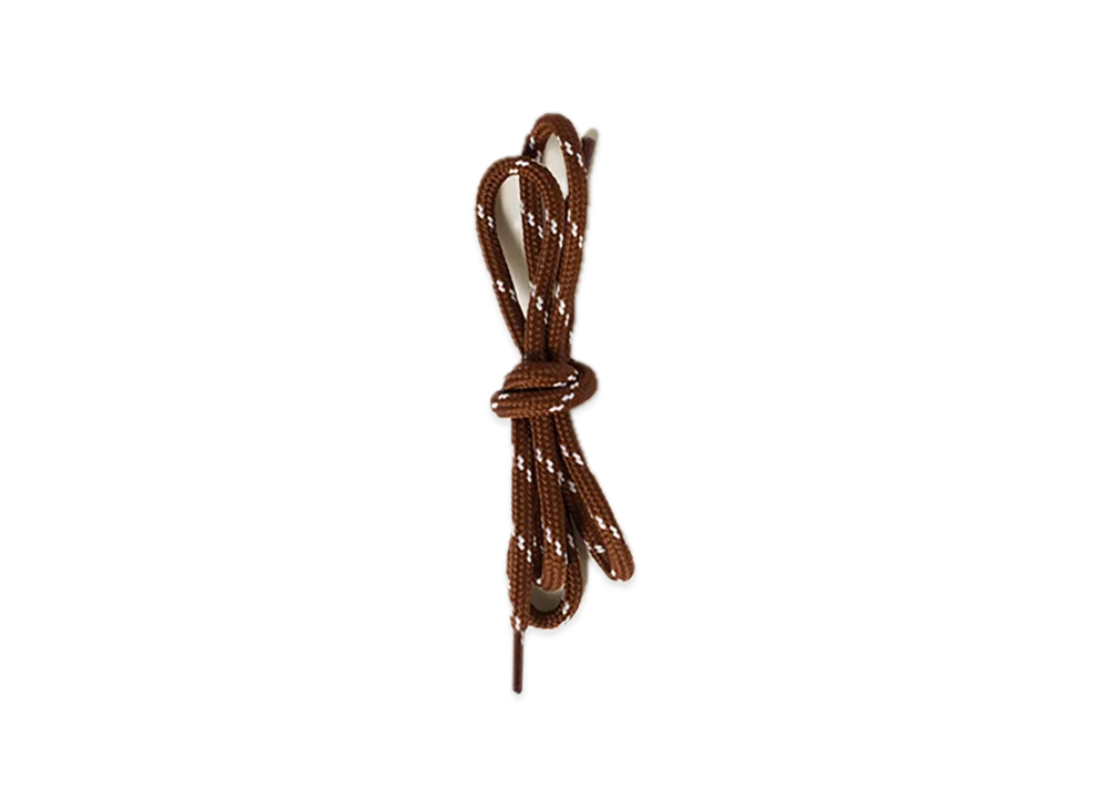 MIU MIU Two-Tone Cord Shoelaces "Brown"