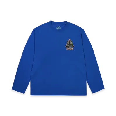 PALACE Lock In Longsleeve "Blue"