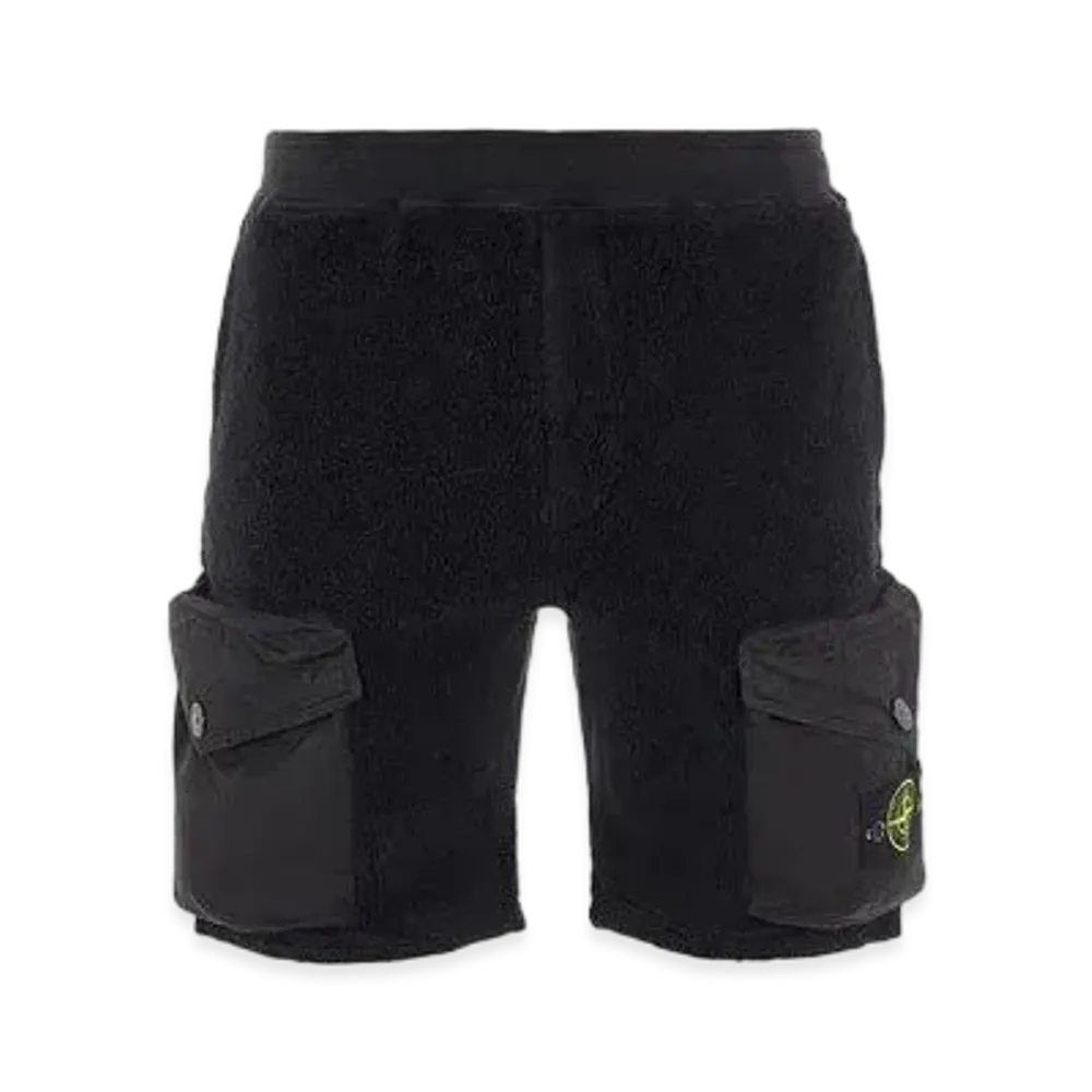 Stone Island 60334 COTTON PILE_REGULAR FIT "Black"