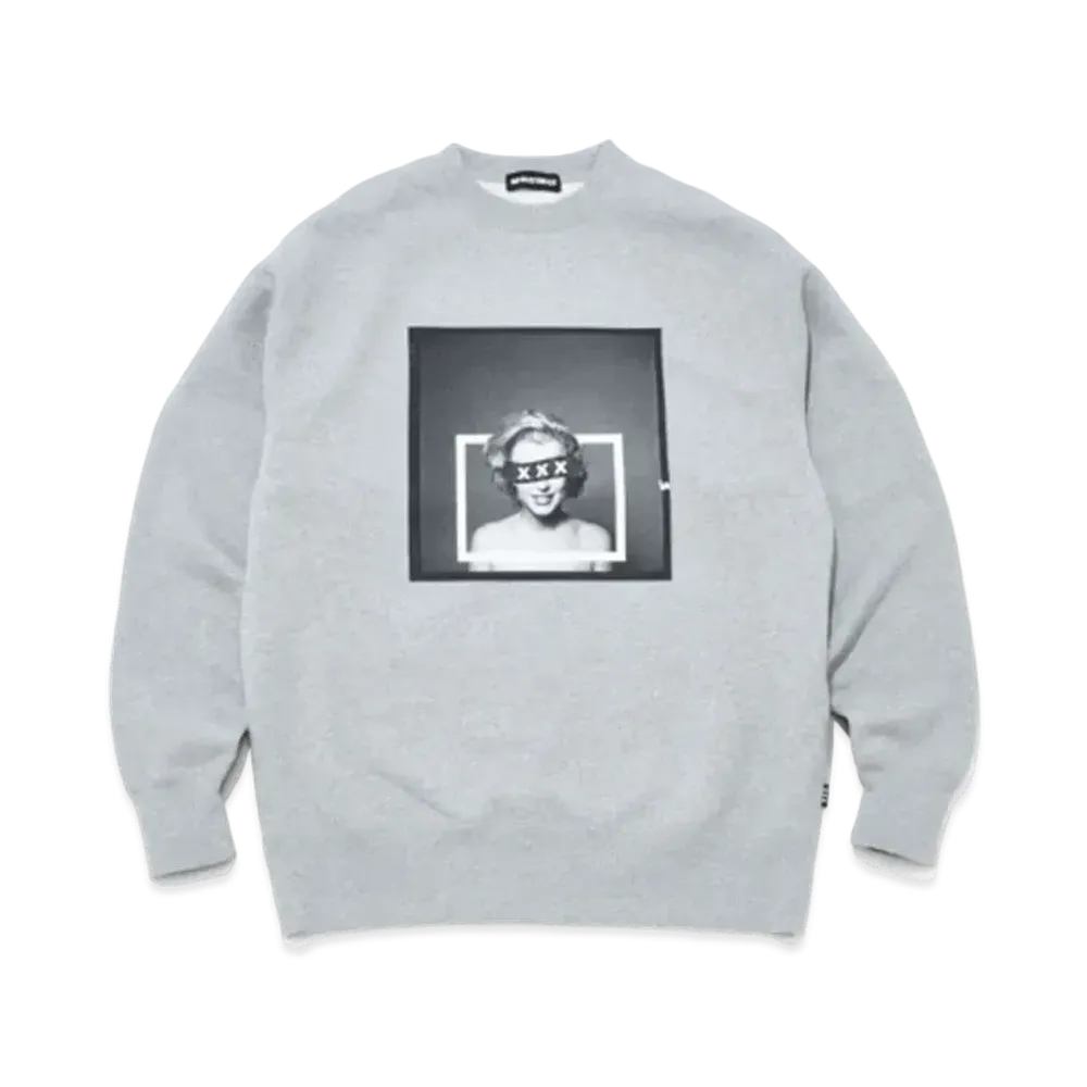 GOD SELECTION XXX Crew Neck Sweat Shirt GX-A24-CN-02 "Gray"