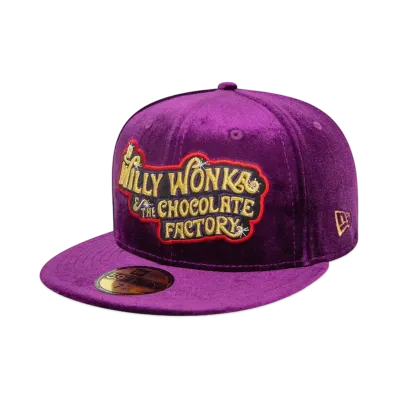 NEW ERA x Willy Wonka Charlie and the Chocolate Factory 59Fifty "Velvet Purple"