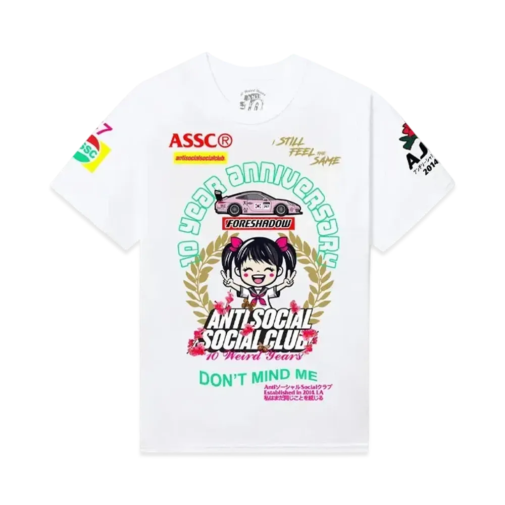 ANTI SOCIAL SOCIAL CLUB Weird Years Tee "White"