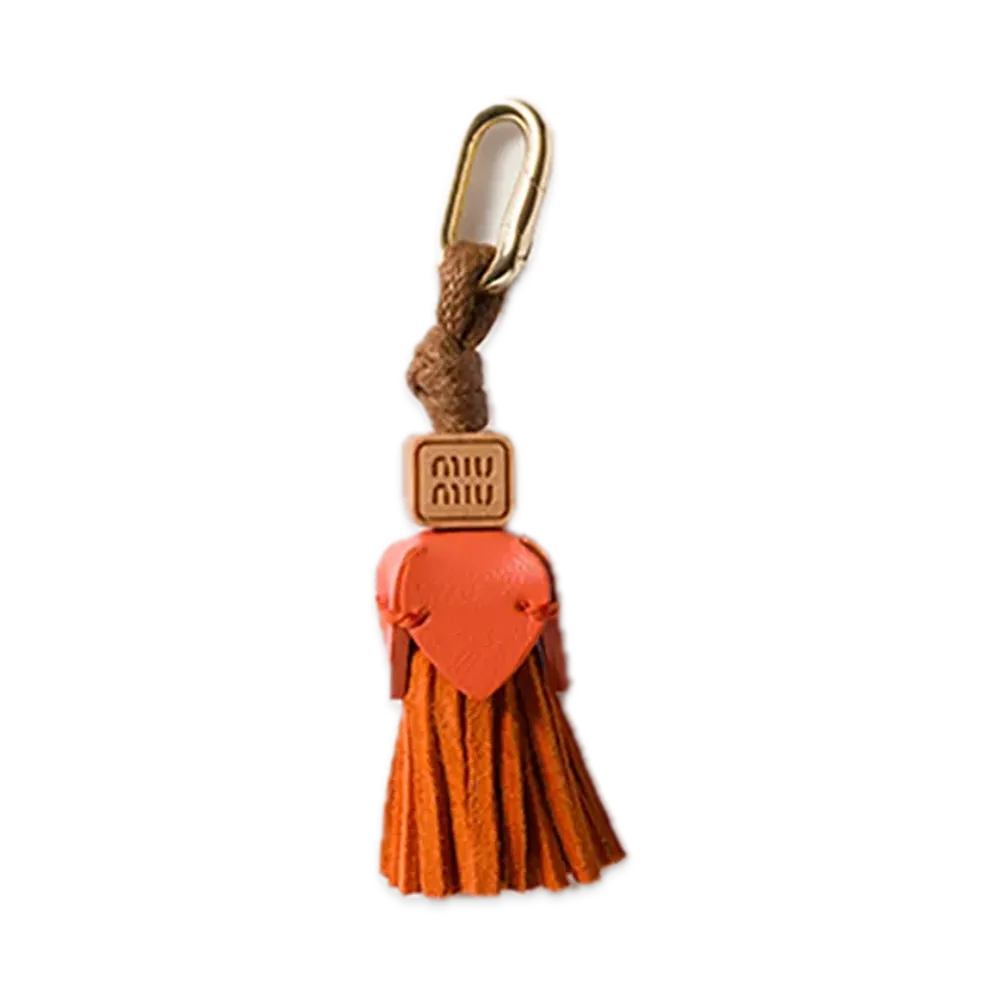 MIU MIU Leather Micro Trick "Orange"