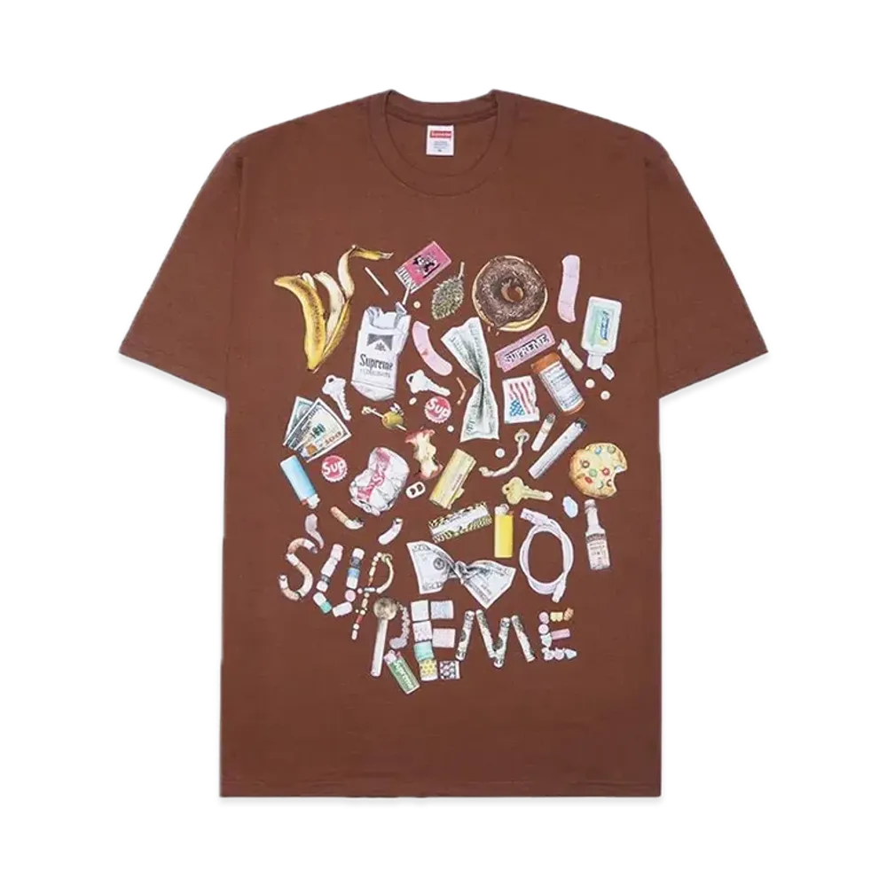 Supreme Trash Tee "Brown"