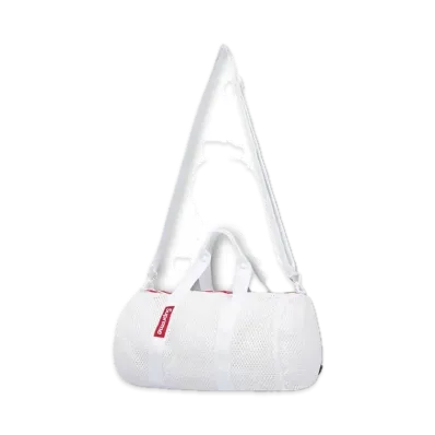 Supreme Mesh Duffle Bag "White"
