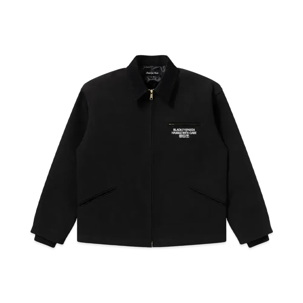 BlackEyePatch HWC Label Embroidered Duck Jacket "Black"