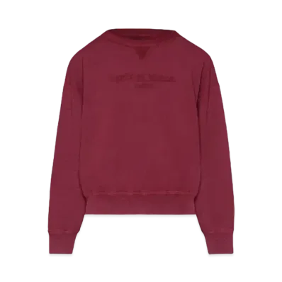 Maison Margiela Reverse Logo Sweatshirt "Bordeaux"