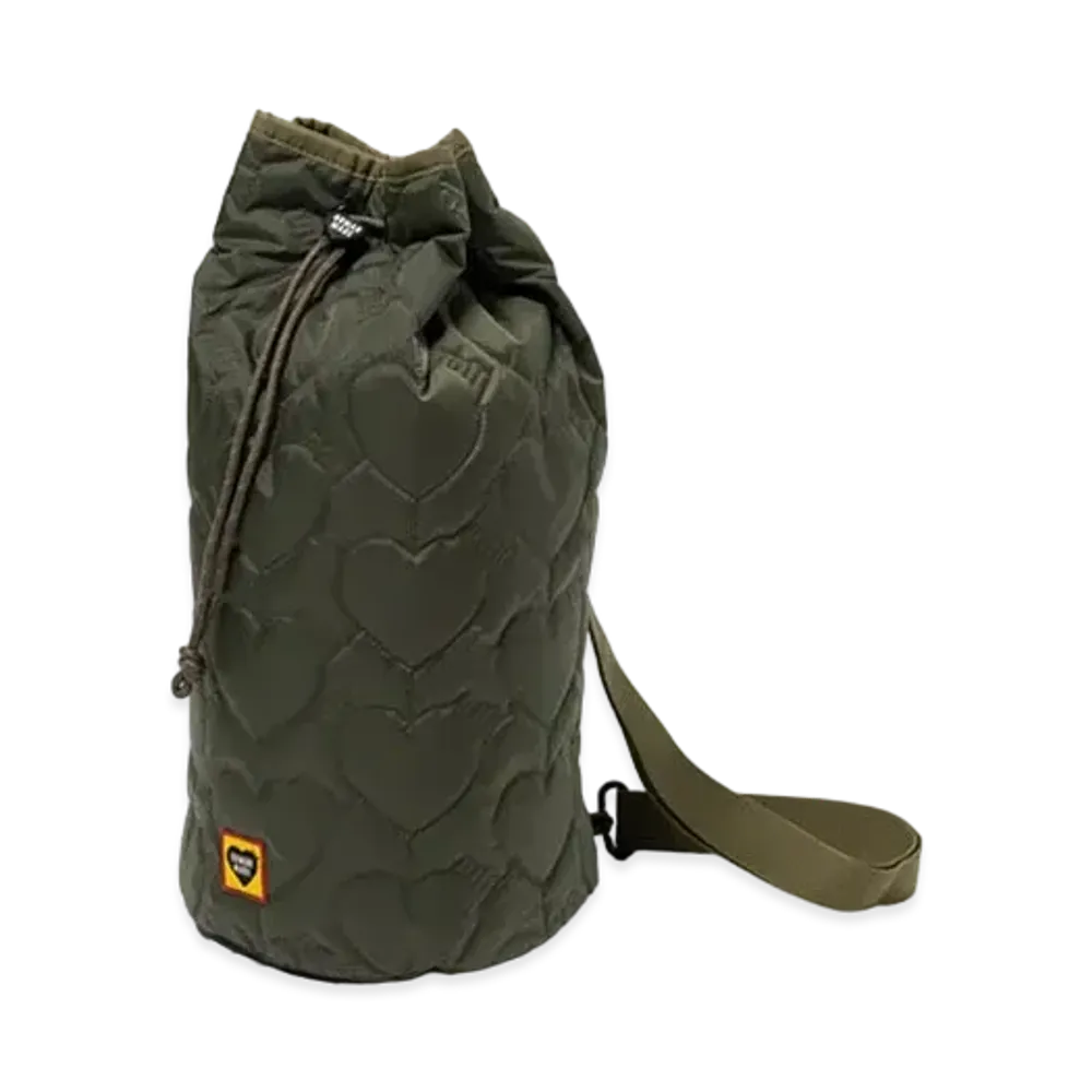 HUMAN MADE Heart Quilting Bonsack "Olive Drab"