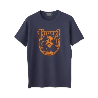 HYSTERIC GLAMOUR Endless Rock T-Shirt "Navy"