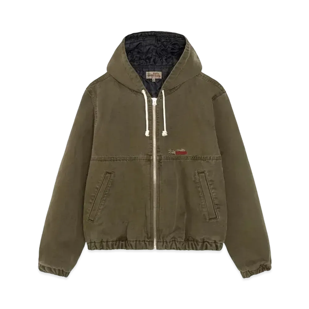 Stussy Work Jacket Insulated Canvas "Olive" (FA24)