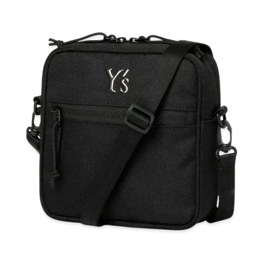 NEW ERA x Y's SS25 Outline Logo Square Shoulder Pouch 1.5L "Black"
