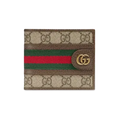 GUCCI Wallets "Printed/Beige"