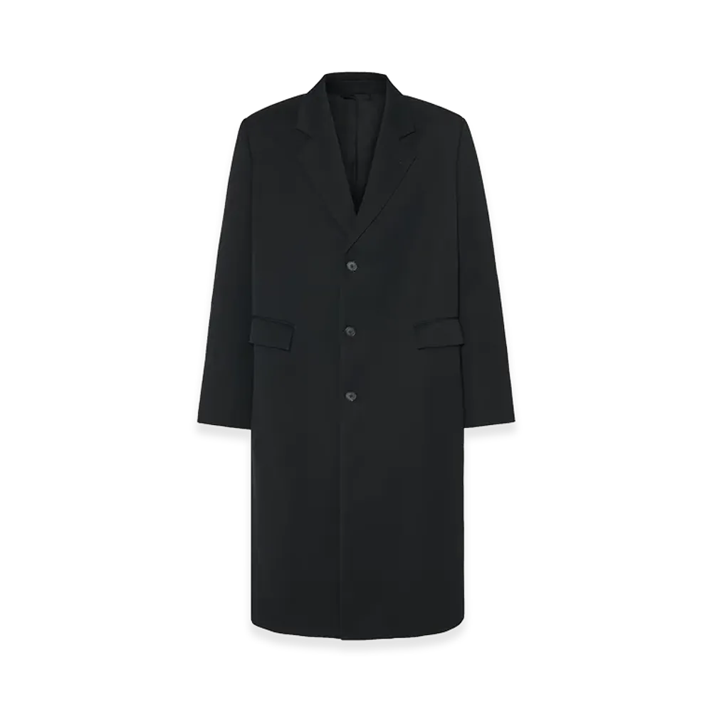 The Row Compa Virgin Wool Coat "Black"