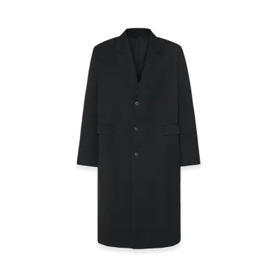 The Row Compa Virgin Wool Coat "Black"