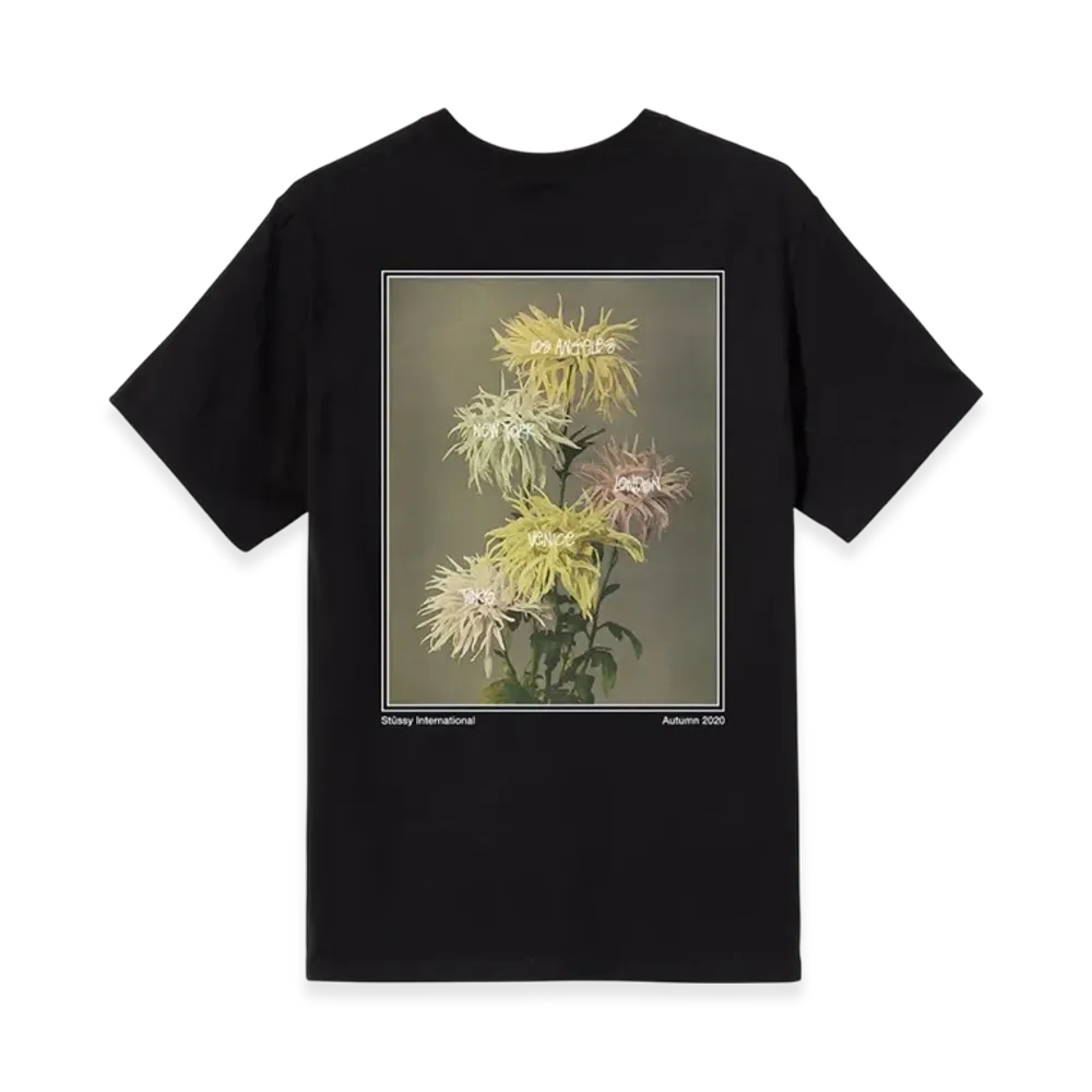 Stussy Dahlia Tee "Black"