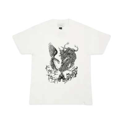 FACETASM FACETASM x DOGS TEE "WHITE"