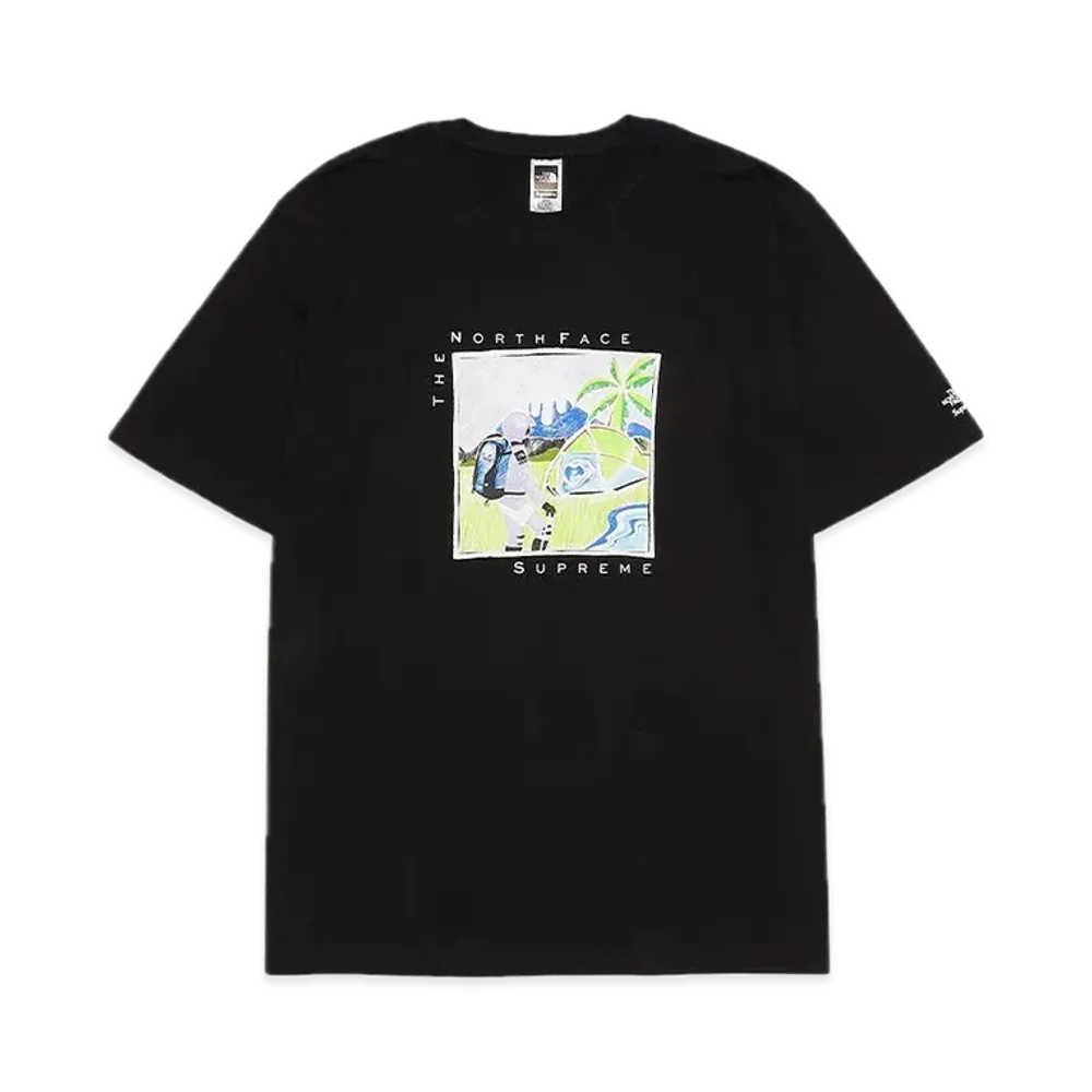 Supreme x The North Face Sketch S/S Top "Black"