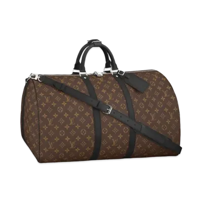 Louis Vuitton Keepall Bandouliere 55 Monogram Macassar