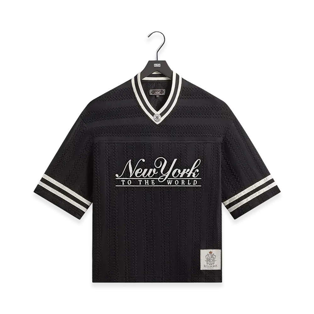 Kith Ladder Lace Julian Jersey "Black"