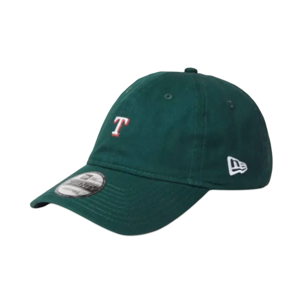 NEW ERA 9Twenty MLB Buckle Texas Rangers Mini Logo "Dark Green"