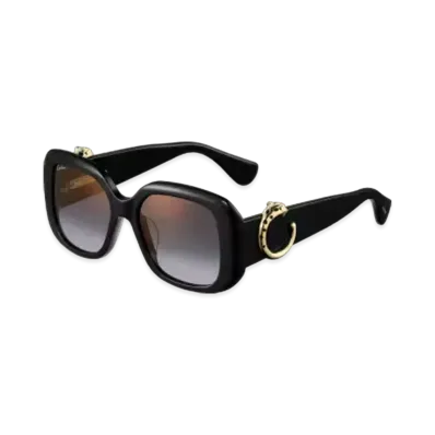 Cartier Panthere de Cartier Sunglasses "Black/Gray"