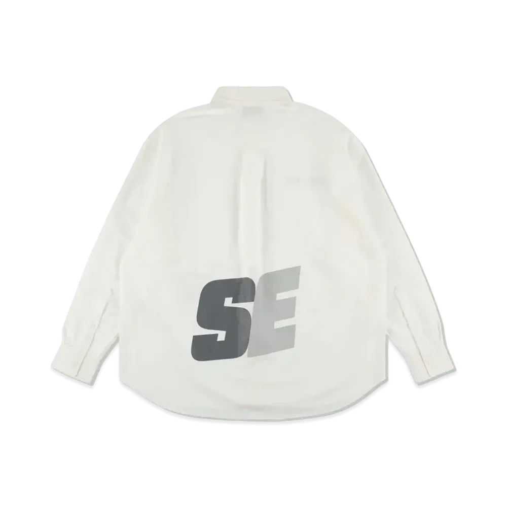 WIND AND SEA Sea Alive Oxford Shirt "White"