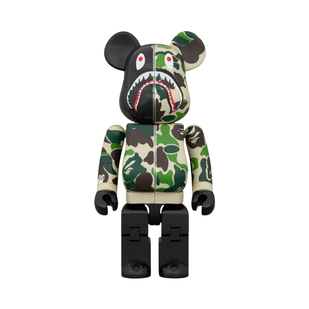 MEDICOM TOY "BEARBRICK" -TRANSFORMERS- Optimus Prime Bape Camo Shark 400% (CONVOY)