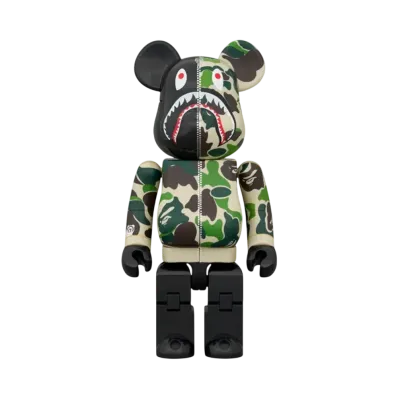 MEDICOM TOY "BEARBRICK" -TRANSFORMERS- Optimus Prime Bape Camo Shark 400% (CONVOY)