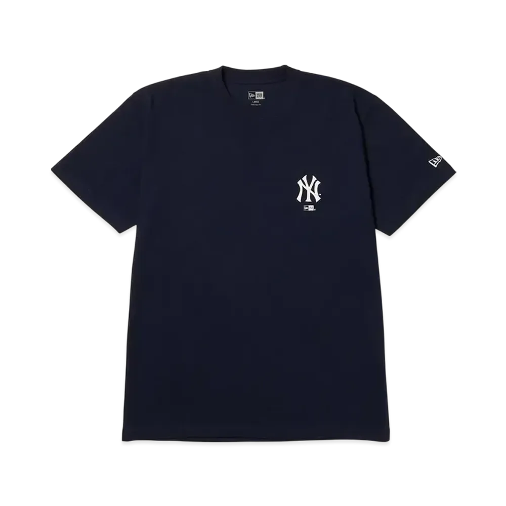 NEW ERA Short Sleeve Cotton T-Shirt New York Yankees Regular Fit "Navy"