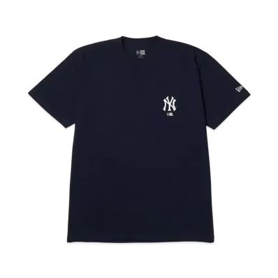 NEW ERA Short Sleeve Cotton T-Shirt New York Yankees Regular Fit "Navy"