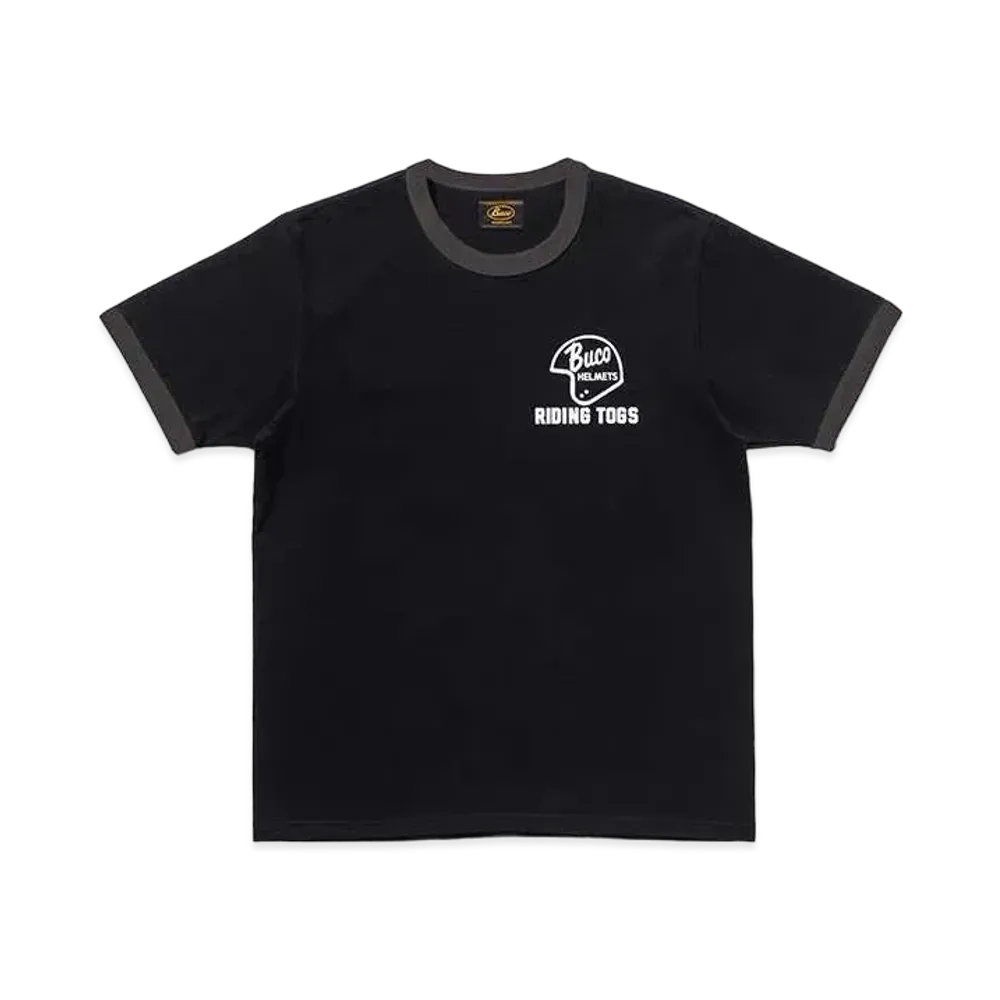 THE REAL McCOY'S Buco Tee / Riding Togs "Black x Charcoal"