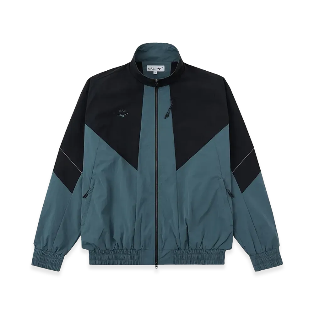 A.P.C. x Mizuno Condor Blouson "Blue Grey/Black"