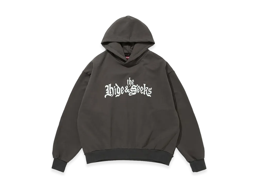 Hide and Seek x Toru Nishiura The H&S Hooded Sweat Shirt "Charcoal Grey"