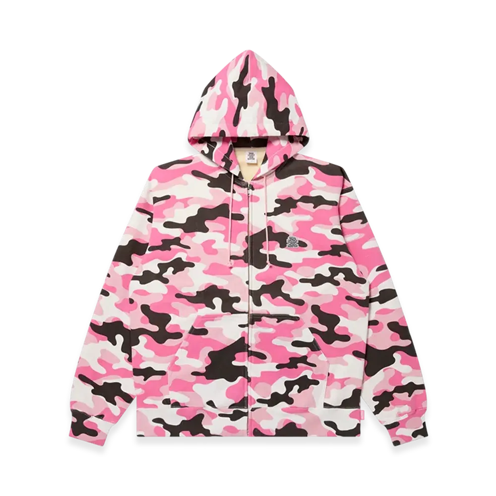 BlackEyePatch Small OG Camo Zip Hoodie "Pink Camo"