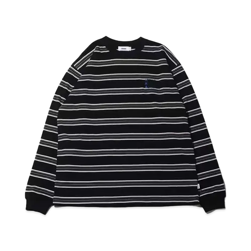 atmos Border LS T-shirts "Black"