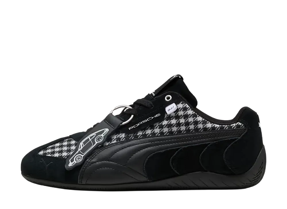 Porsche Legacy × Puma Speedcat Pepita "PUMA Black/PUMA White"