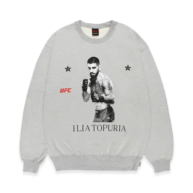 WACKO MARIA x UFC Heavy Weight Sweat Shirt "Gray"