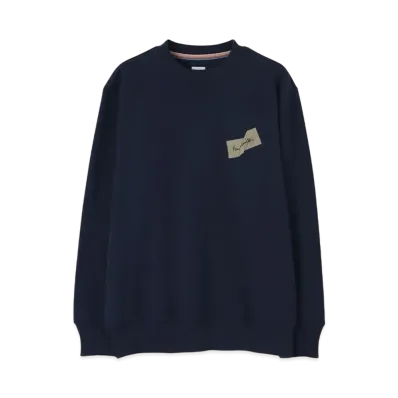 Paul Smith Ripped Tag Sweatshirts "Navy"