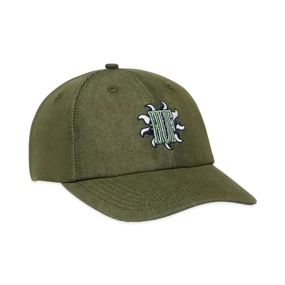 HUF Summer 25 Apollo Denim 6 Panel CV Hat "Thyme"