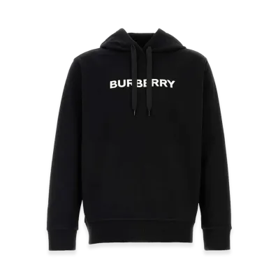 Burberry Cotton Sweatshirt "Black"