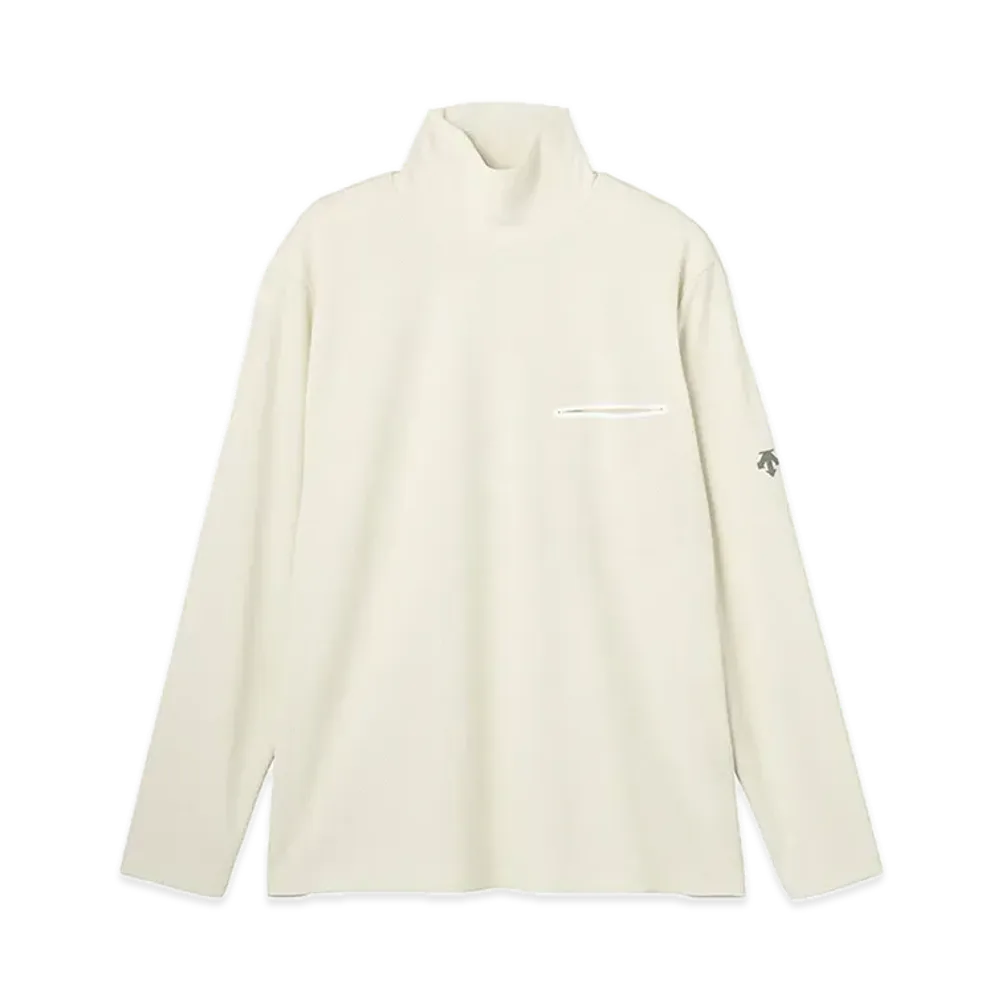 DESCENTE ALLTERRAIN Thermal Long Sleeve Turtleneck Shirt "Wall White"