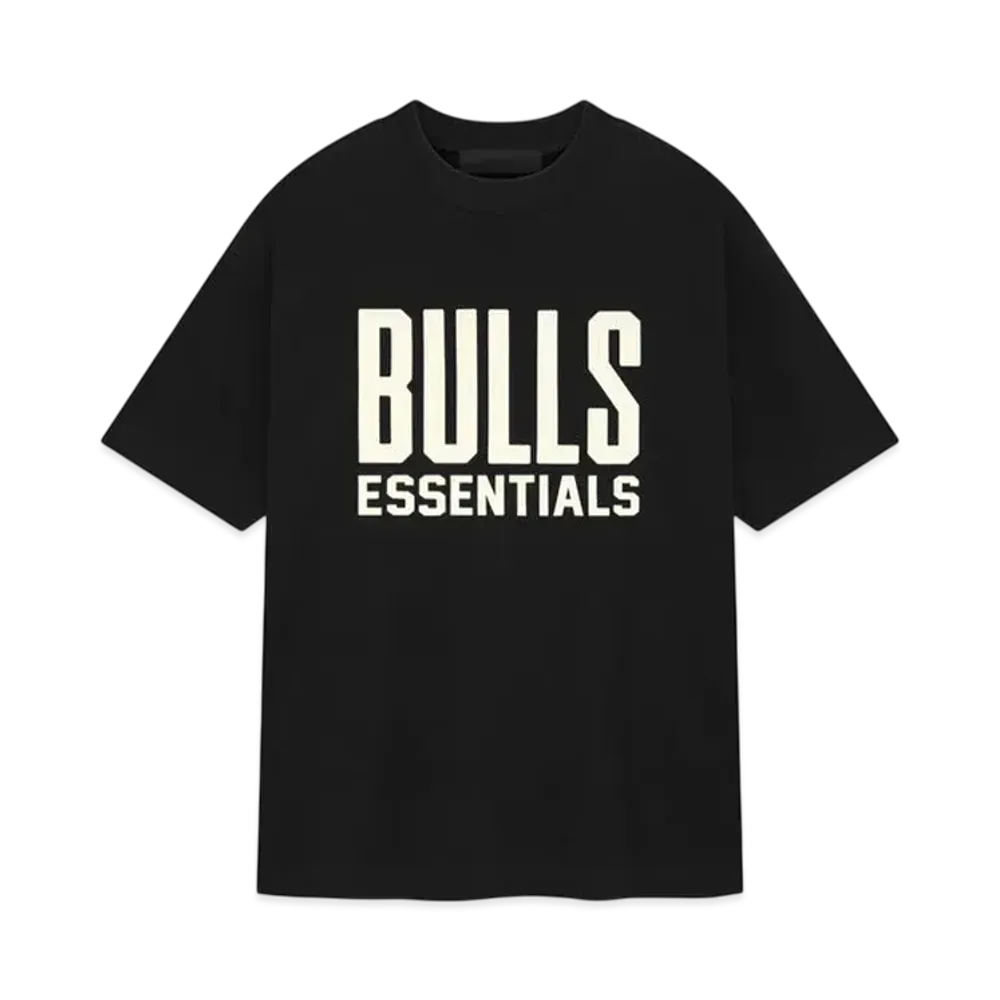 FEAR OF GOD ESSENTIALS x NBA Bulls Tee "Black"