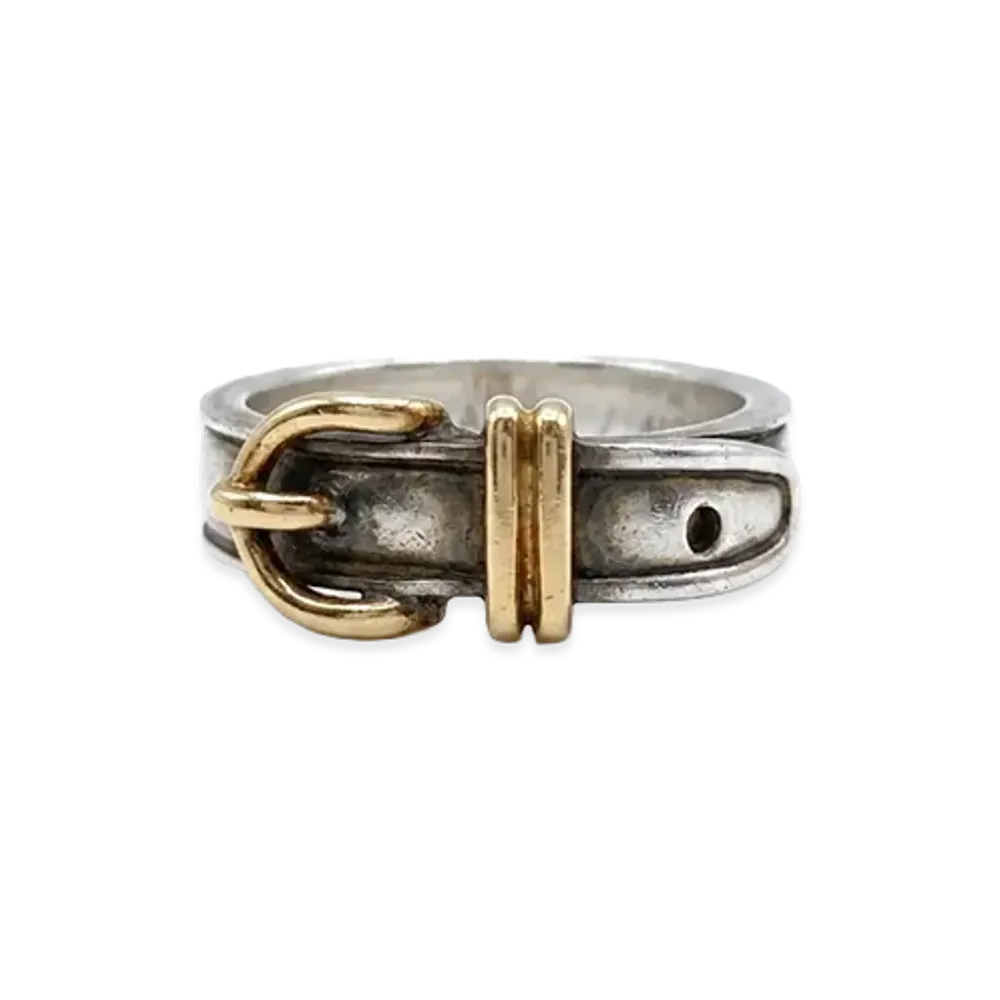 Hermes Saintur Ring "Silver/Gold"