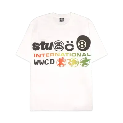 Stussy CPFM INTERNATIONAL TEE "White"