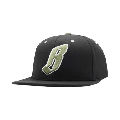 BILLIONAIRE BOYS CLUB BB FLYING B SNAPBACK "BLACK"