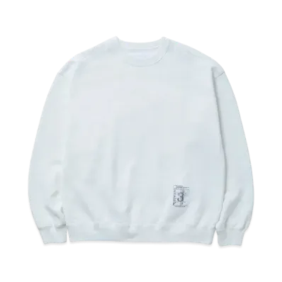 NEIGHBORHOOD BW . Sweat Shirt LS "White"