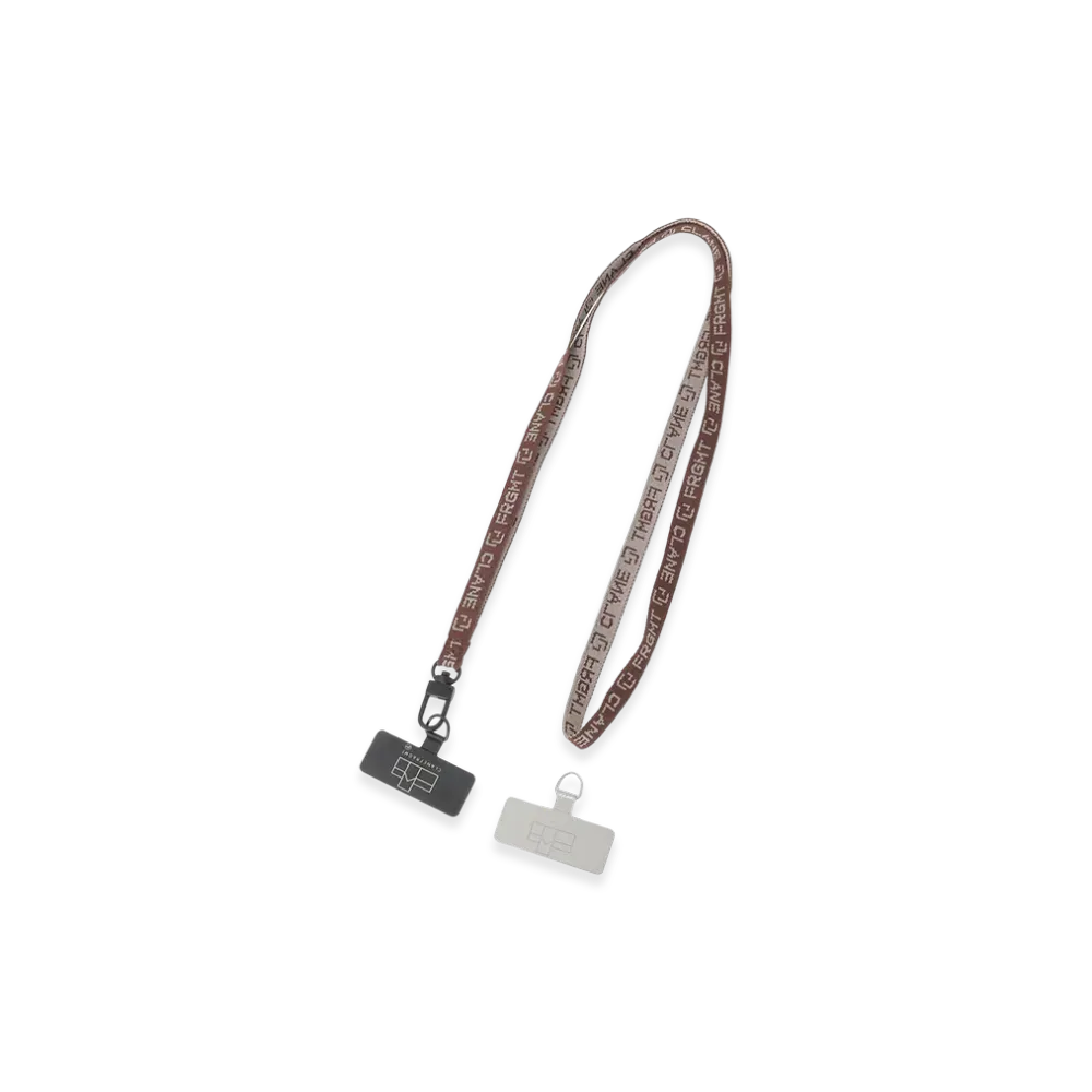 FRAGMENT x CLANE Phone Strap "Brown"
