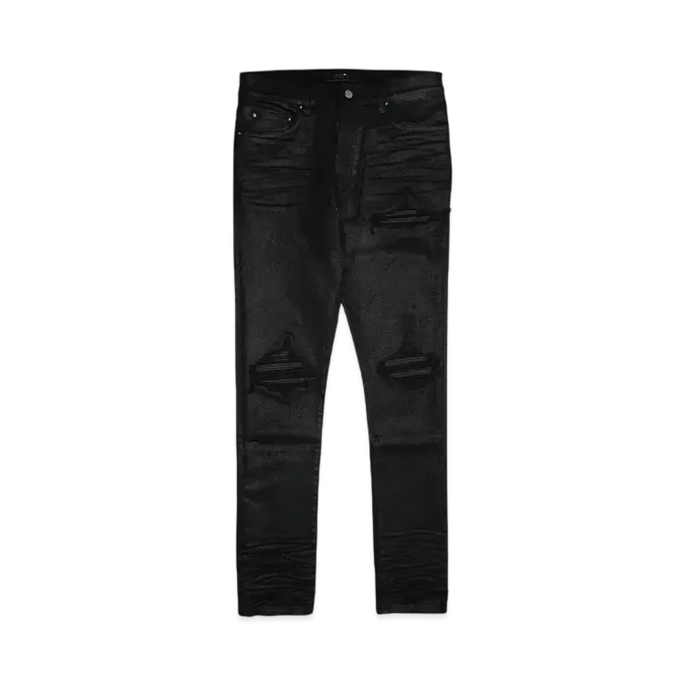 AMIRI WAXED MX1 JEAN "VINTAGE BLACK"